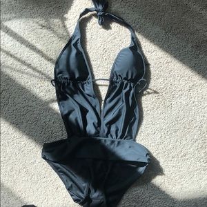 Black swimsuit